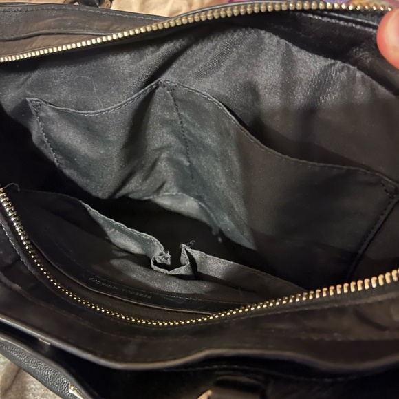 Rebecca Minkoff Large Black Shoulder/Crossbody/Hand Bag Purse - Picture 9 of 9